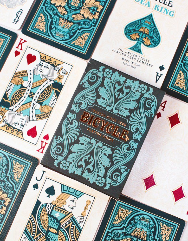 Naipes poker Bicycle Collection SEA KING