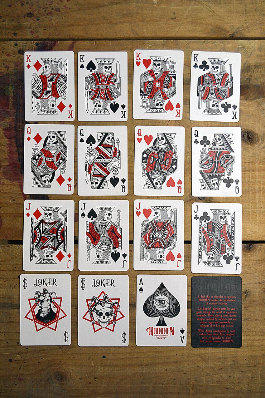 Naipes poker Bicycle Collection HIDDEN
