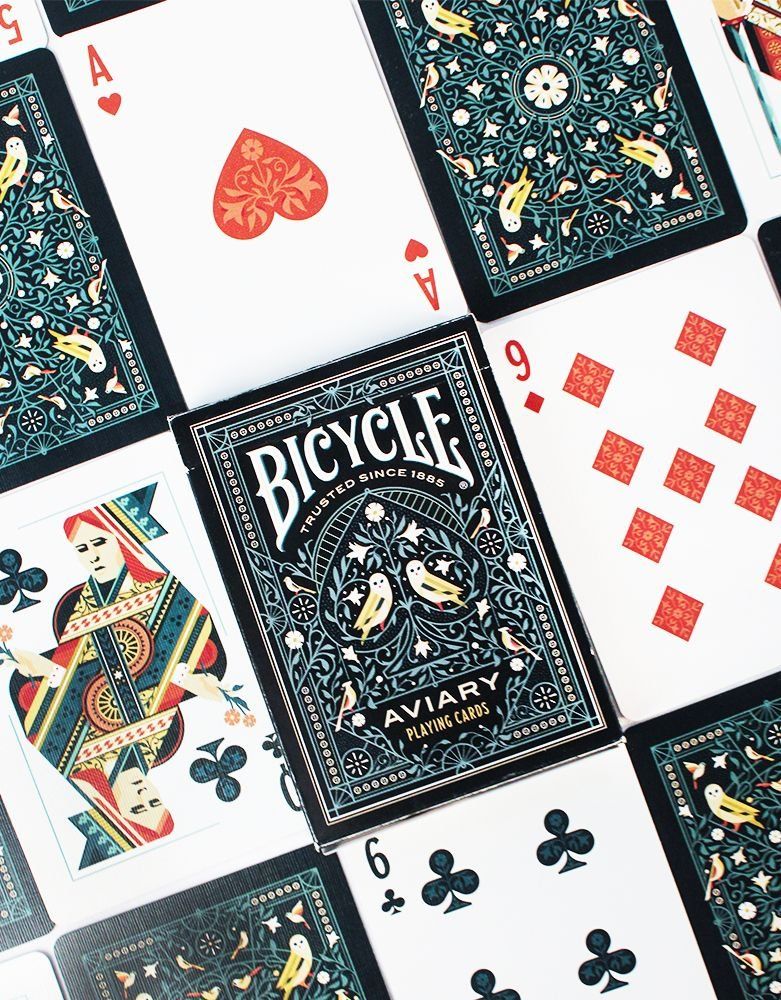 Naipes poker Bicycle Collection AVIARY