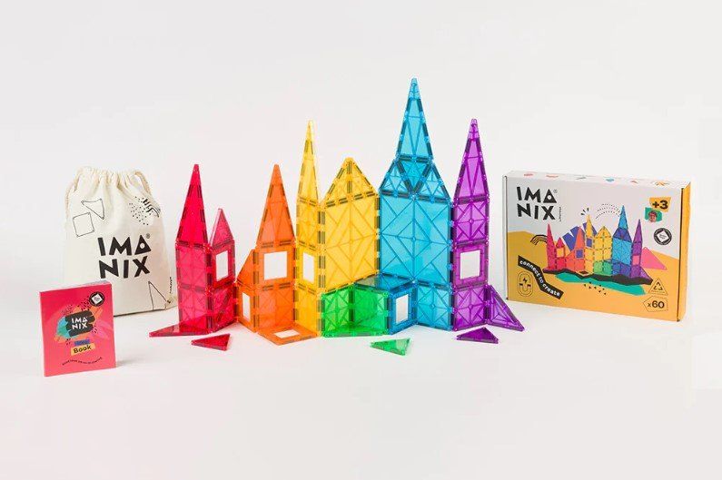 Imanix 60. Juego de construcción con piezas imantadas