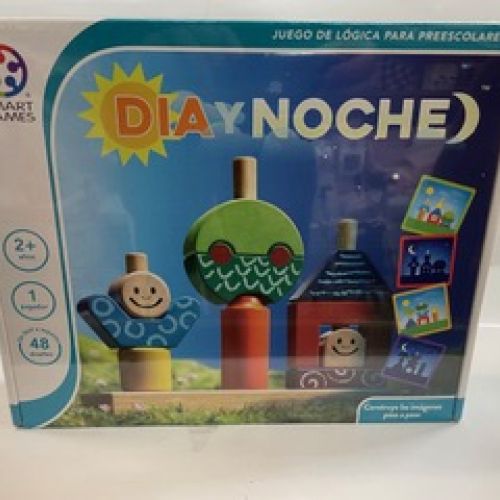 Día y Noche Juego de mesa para niños de 2 años
