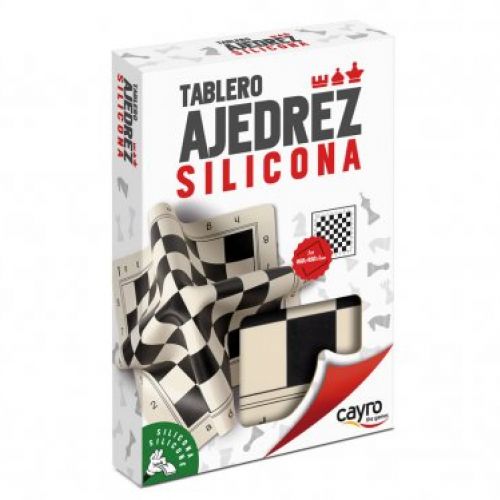 Tablero ajedrez de silicona