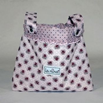 BOLSA PANERA FLOR ROSE