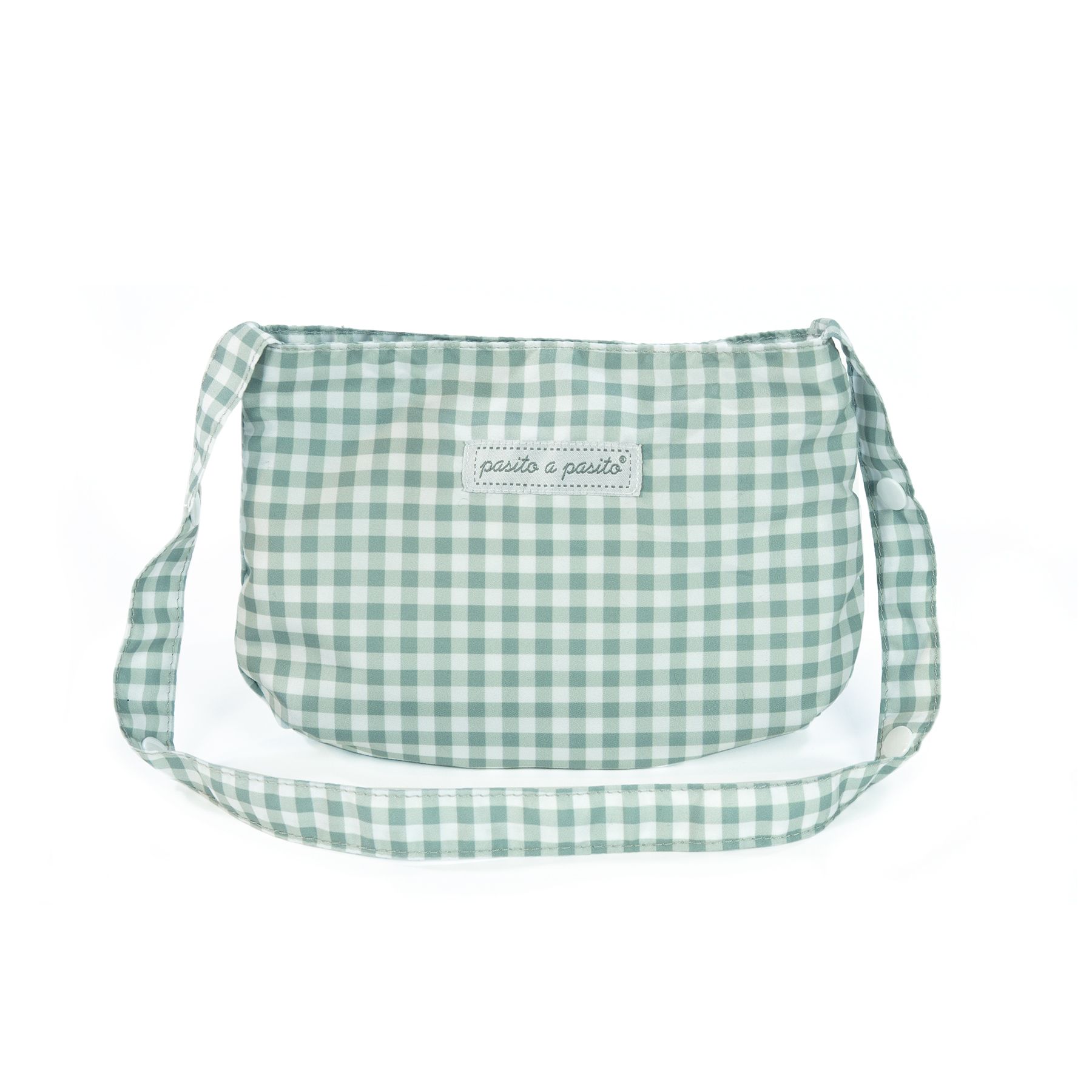 Bolsa pequeña silla Tom vichy verde