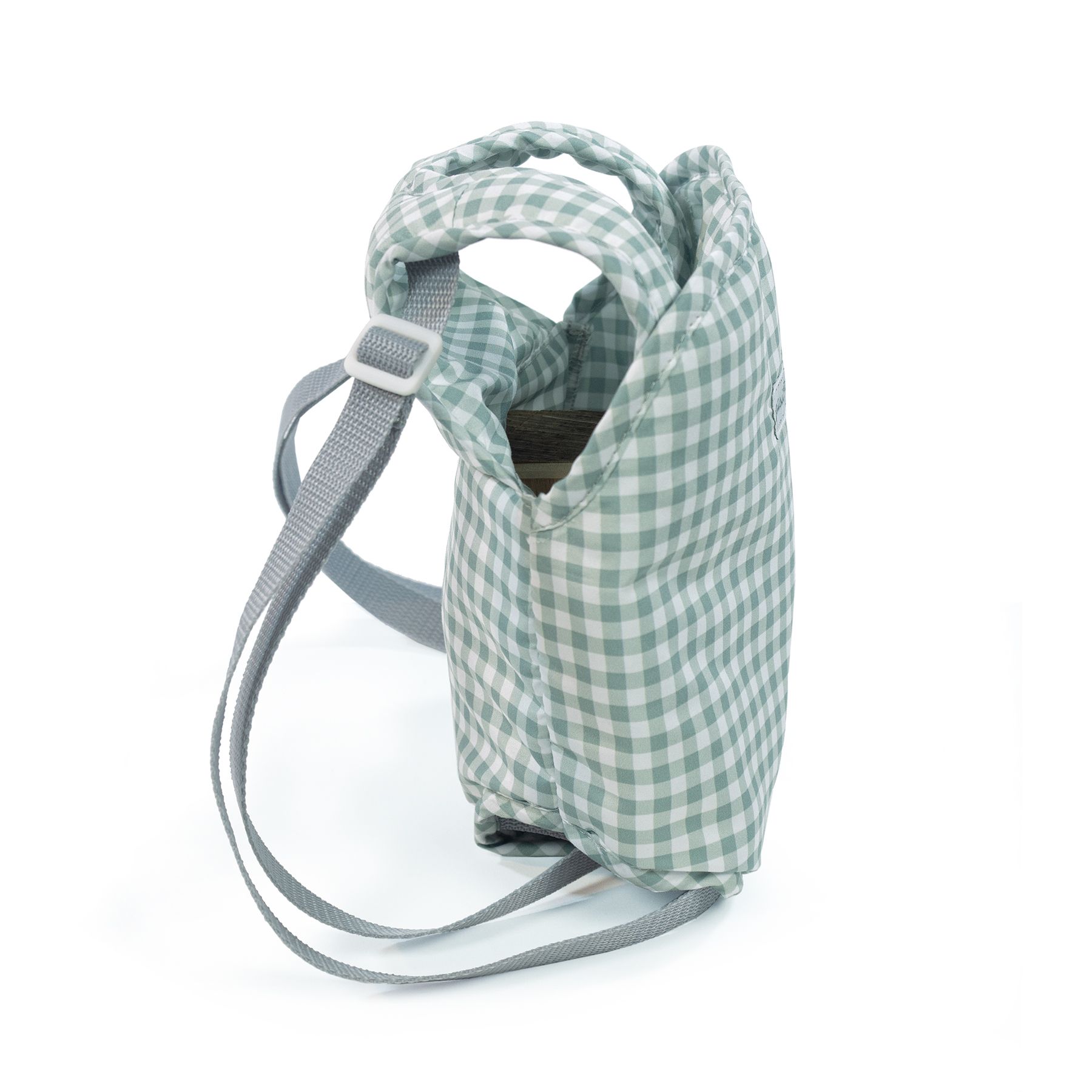 Mochila portabebesTom vichy verde